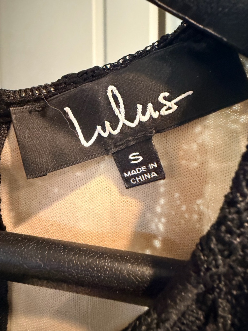 Lulu's Black Lace-Top Maxi Skirt - Picture 3 of 6